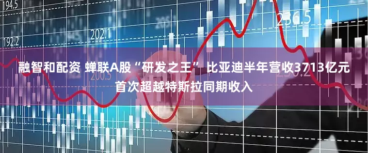 融智和配资 蝉联A股“研发之王” 比亚迪半年营收3713亿元首次超越特斯拉同期收入